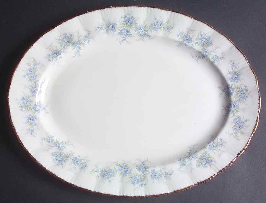 Remember Me 15" Oval Serving Platter by Paragon-1