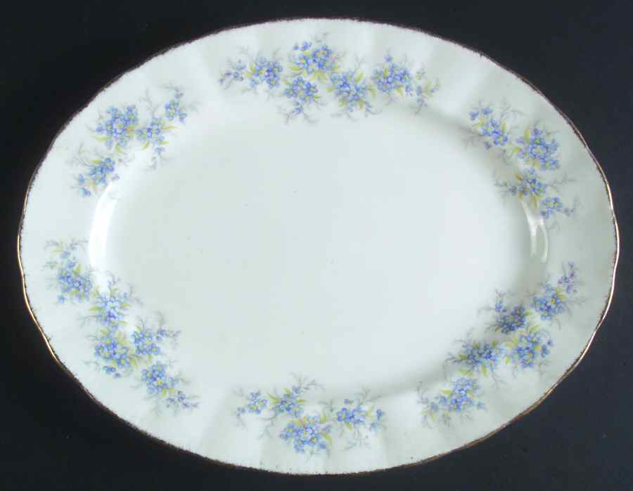 Remember Me 13" Oval Serving Platter by Paragon-1