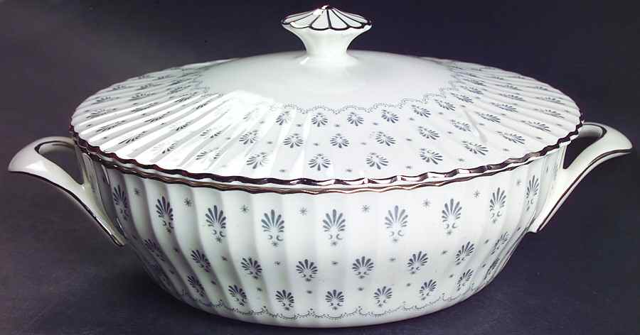 Regency Print Round Covered Vegetable by Paragon-1
