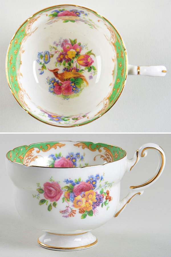 Rockingham Green Footed Demitasse Cup by Paragon-1