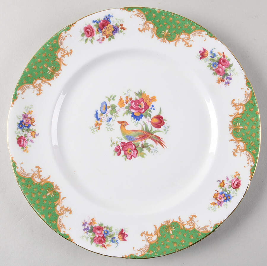 Rockingham Green Dinner Plate by Paragon-1
