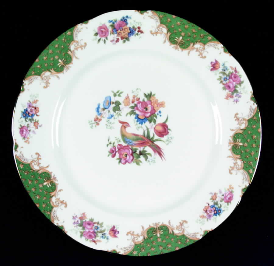 Rockingham Green Dinner Plate by Paragon-1