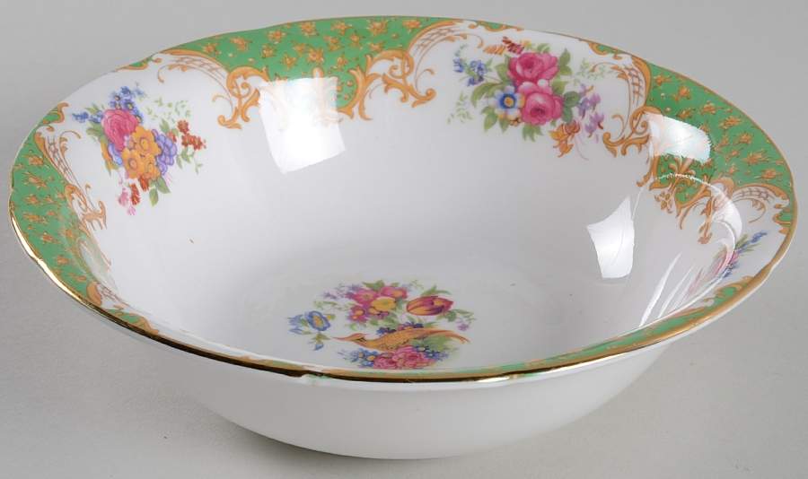 Rockingham Green Coupe Cereal Bowl by Paragon-1