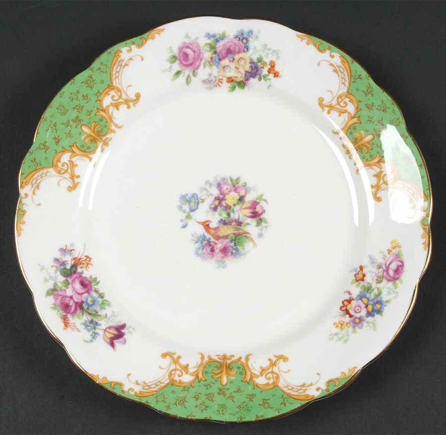 Rockingham Green Dessert/Pie Plate by Paragon-1