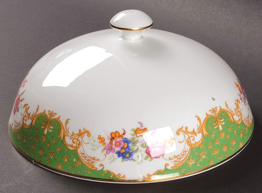 Rockingham Green Lid for Muffin Dish by Paragon-1