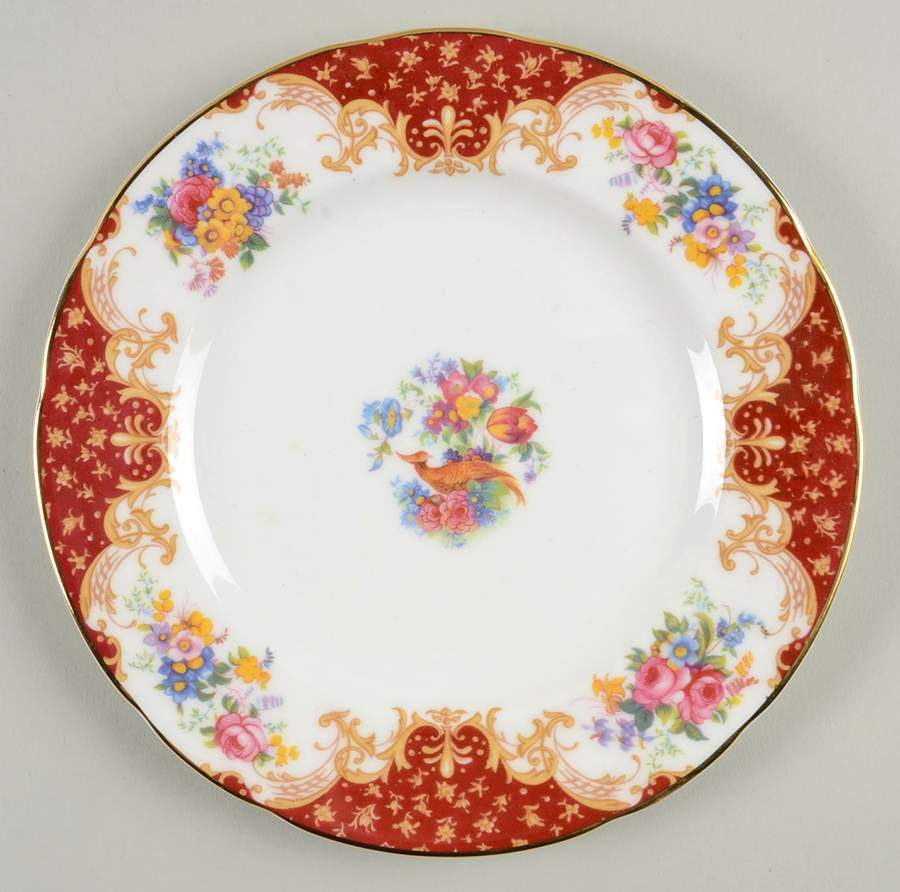Rockingham Red Dessert/Pie Plate by Paragon-1