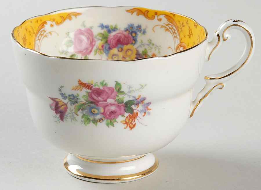 Rockingham Yellow Footed Cup by Paragon-1