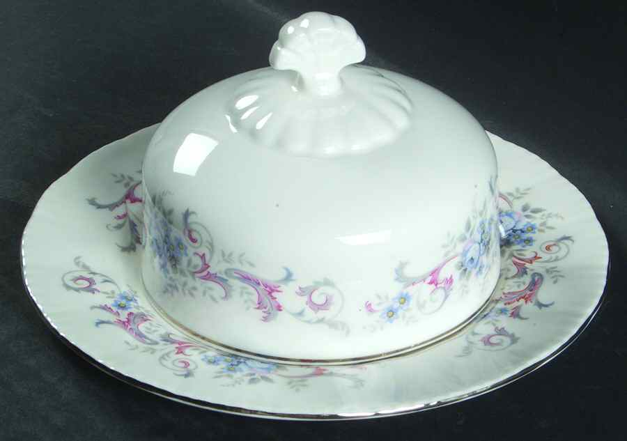 Romance Round Covered Butter by Paragon-1