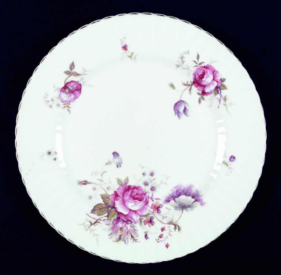 Rosealee (Ribbed Rim) Dinner Plate by Paragon-1
