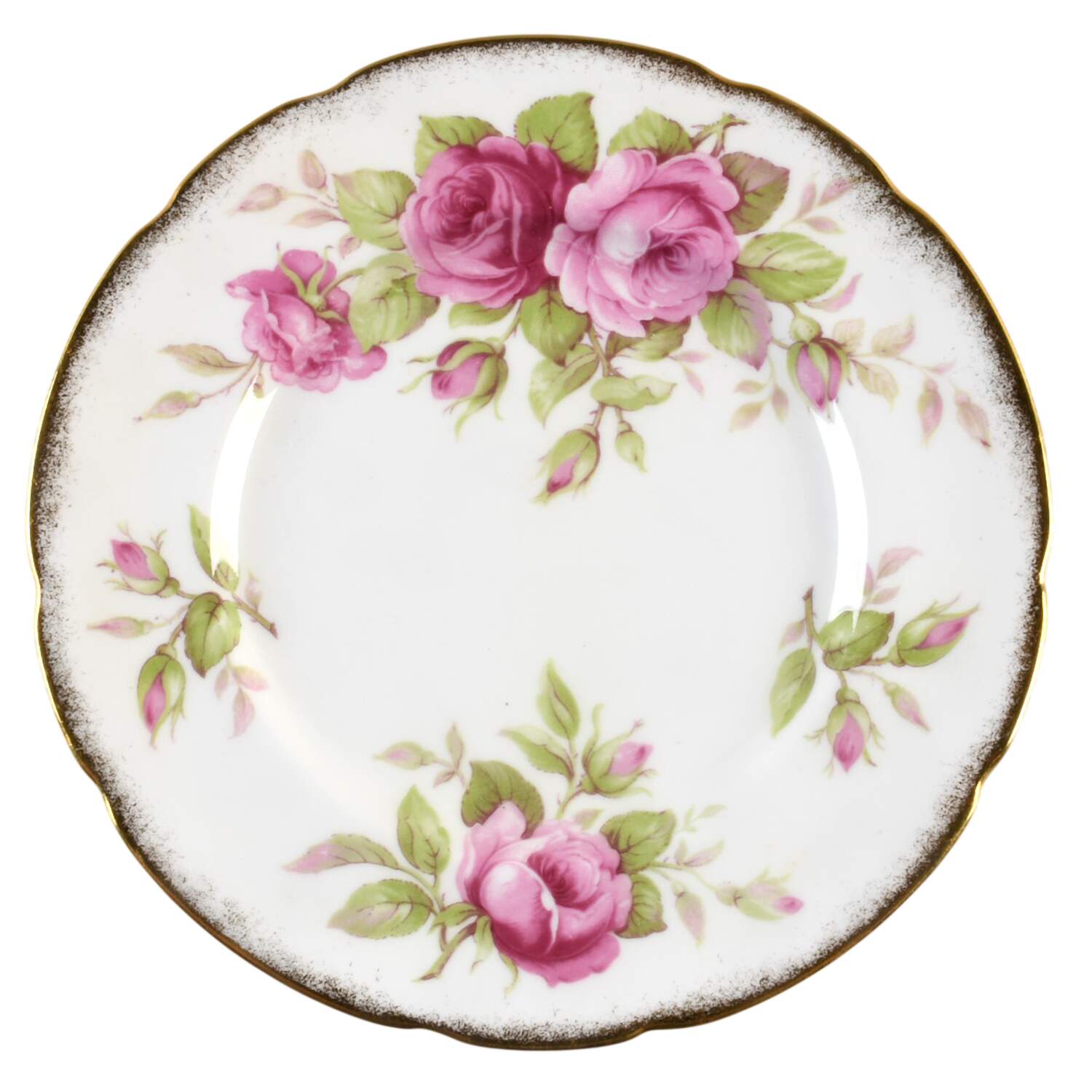 Rosebud Bread & Butter Plate by Paragon-1