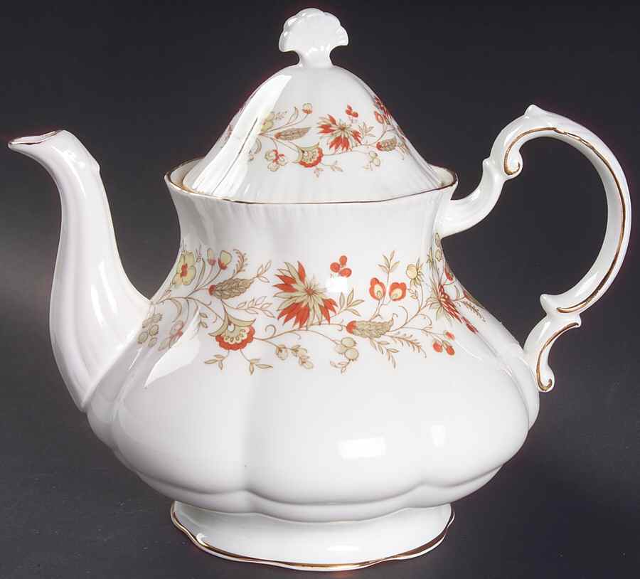Seville (Flowers) Teapot & Lid by Paragon-1