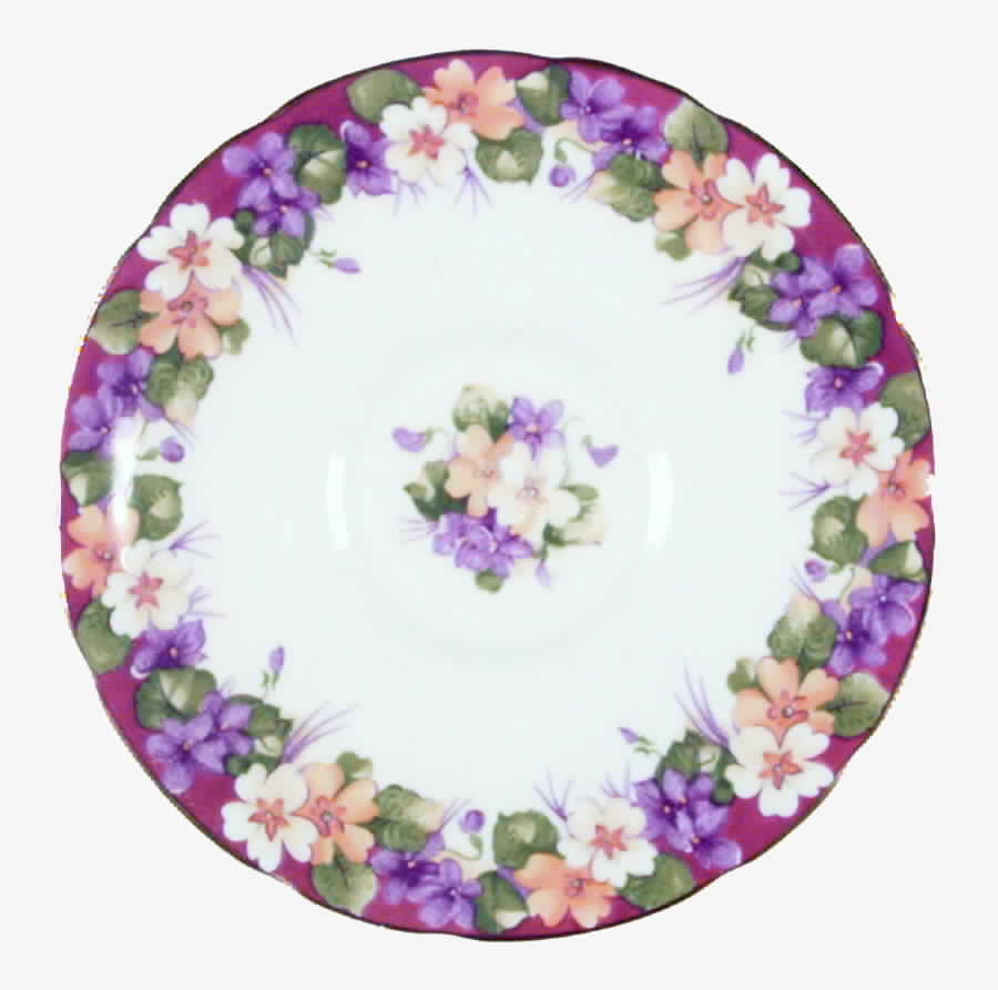 Spring Melody Saucer for Cream Soup Bowl by Paragon-1