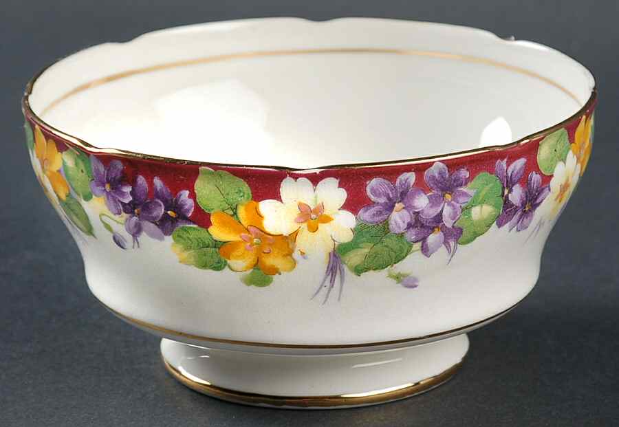 Spring Melody Open Sugar Bowl by Paragon-1