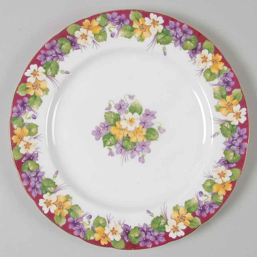 Spring Melody Salad Plate by Paragon-1