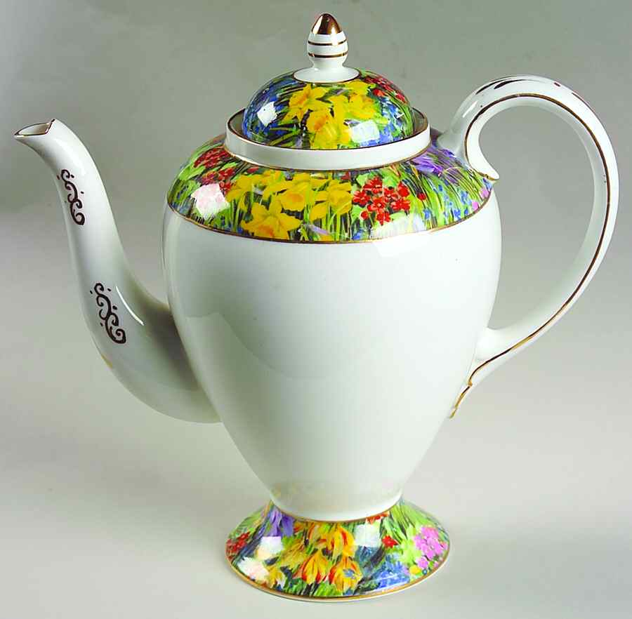 Springtime Coffee Pot & Lid by Paragon-1