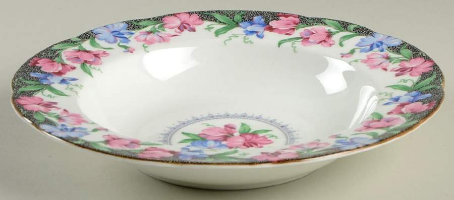 Sweet Pea Rim Soup Bowl by Paragon-1