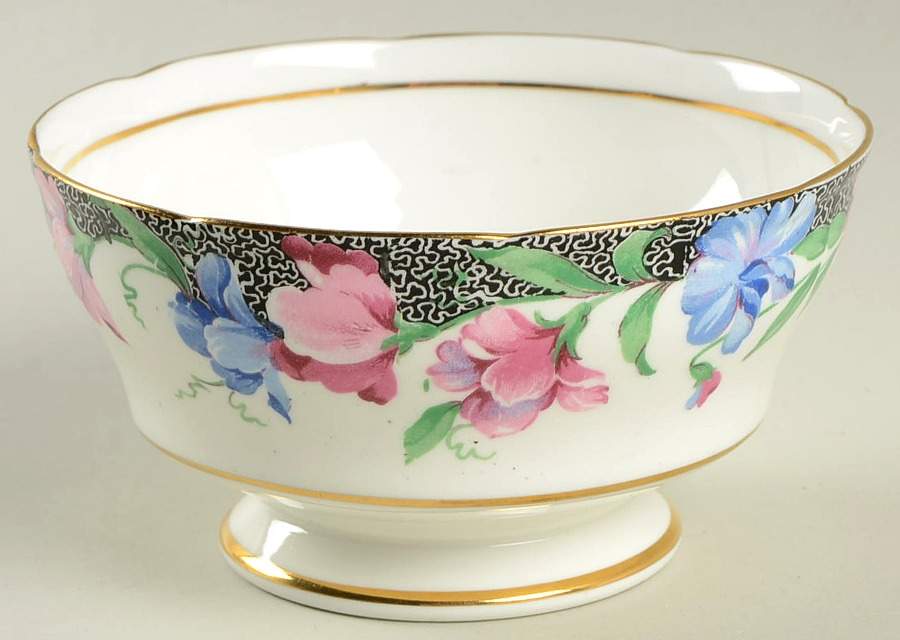 Sweet Pea Open Sugar Bowl by Paragon-1