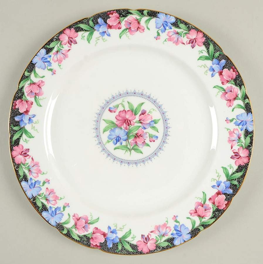 Sweet Pea Dinner Plate by Paragon-1