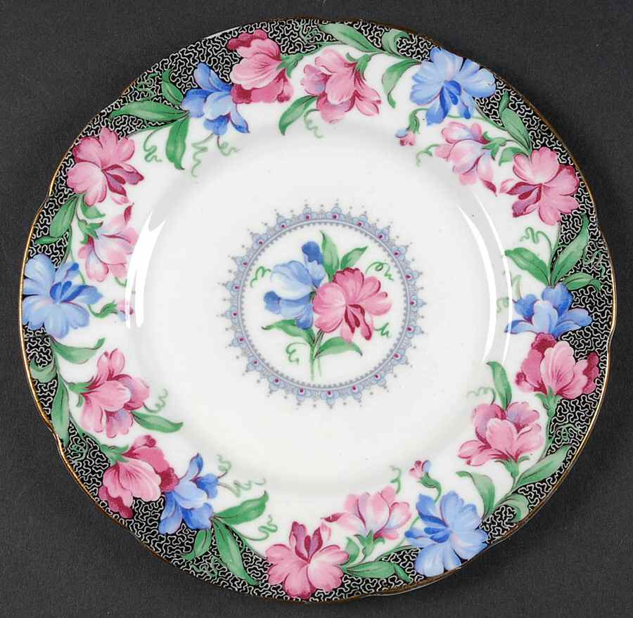 Sweet Pea Bread & Butter Plate by Paragon-1