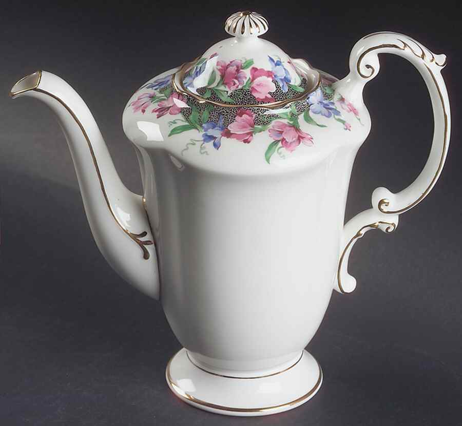 Sweet Pea Coffee Pot & Lid by Paragon-1
