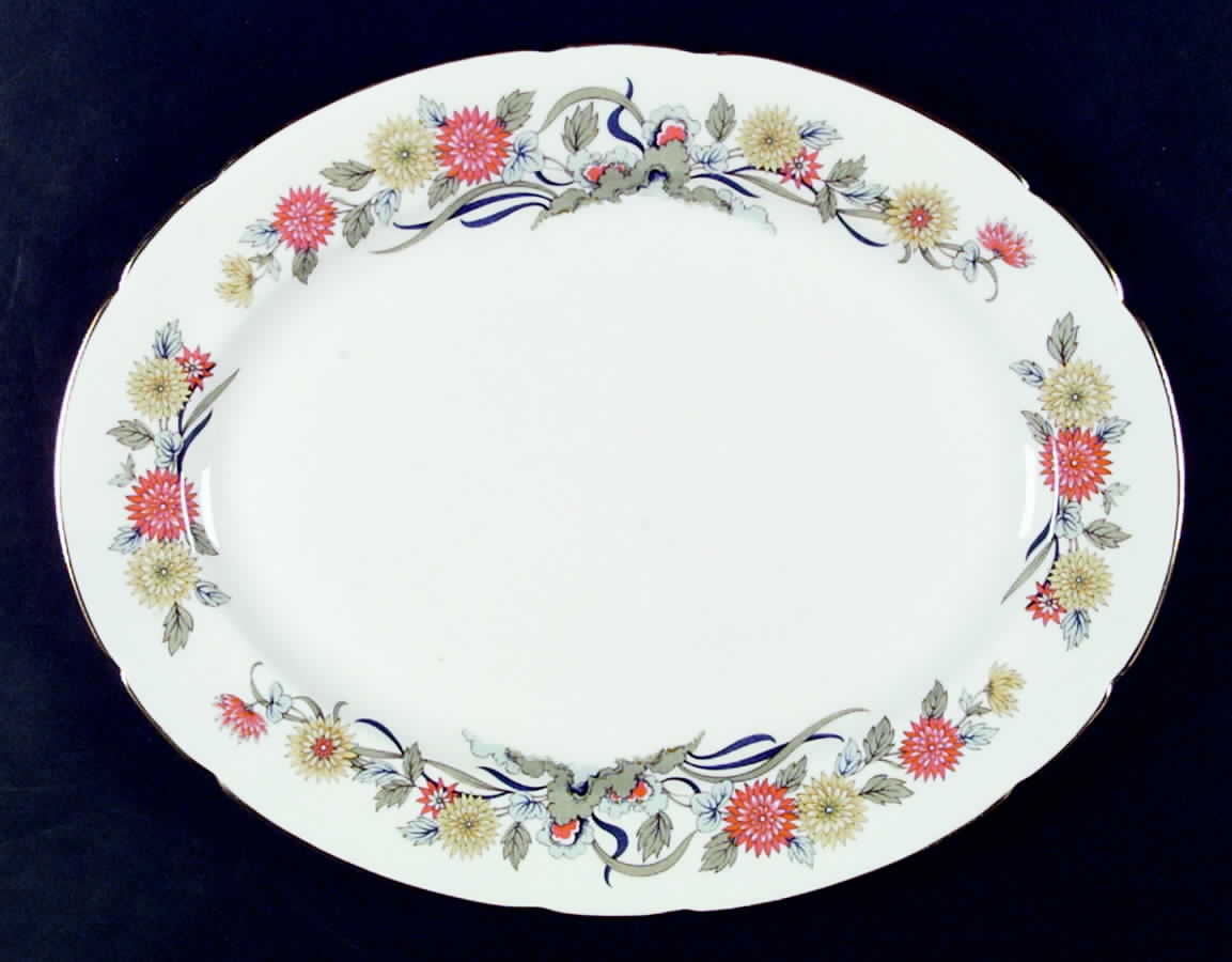 Taipan 15" Oval Serving Platter by Paragon-1