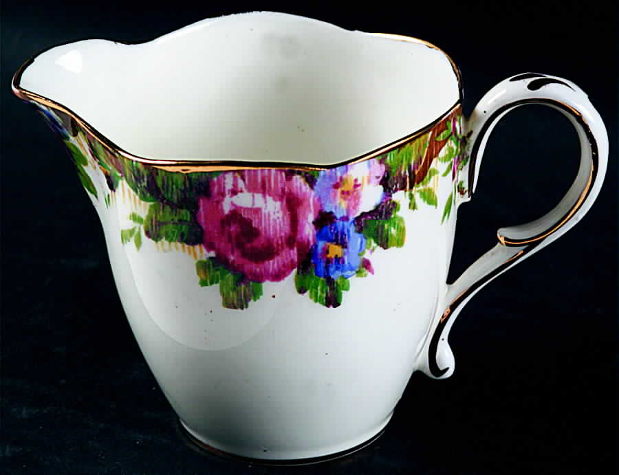 Tapestry Rose White Mini Creamer by Paragon-1