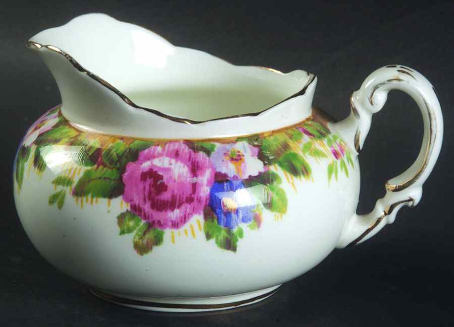 Tapestry Rose White Mini Creamer by Paragon-1
