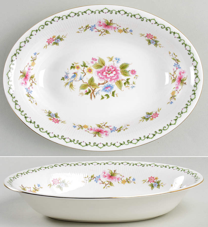 Tay San 10" Oval Vegetable Bowl by Paragon-1