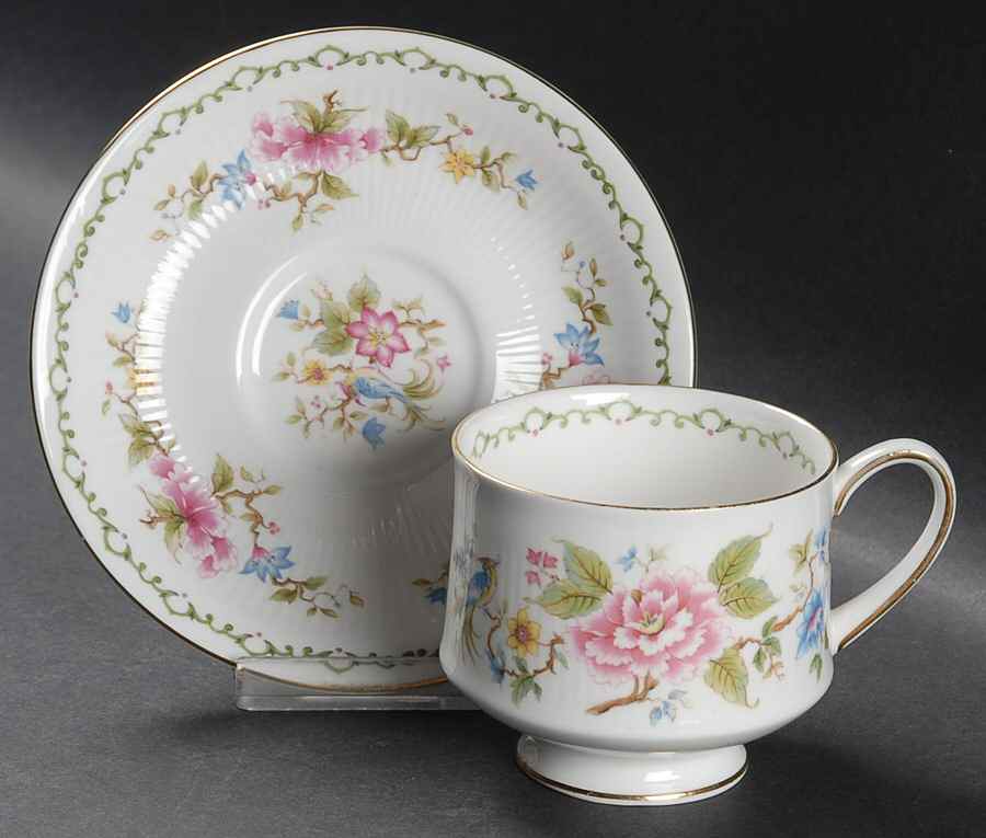 Tay San Footed Cup & Saucer Set by Paragon-1