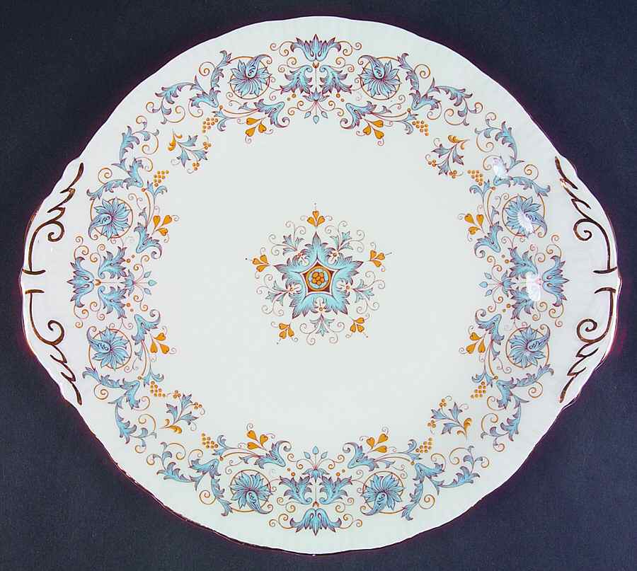 Tuscany Handled Cake Plate by Paragon-1
