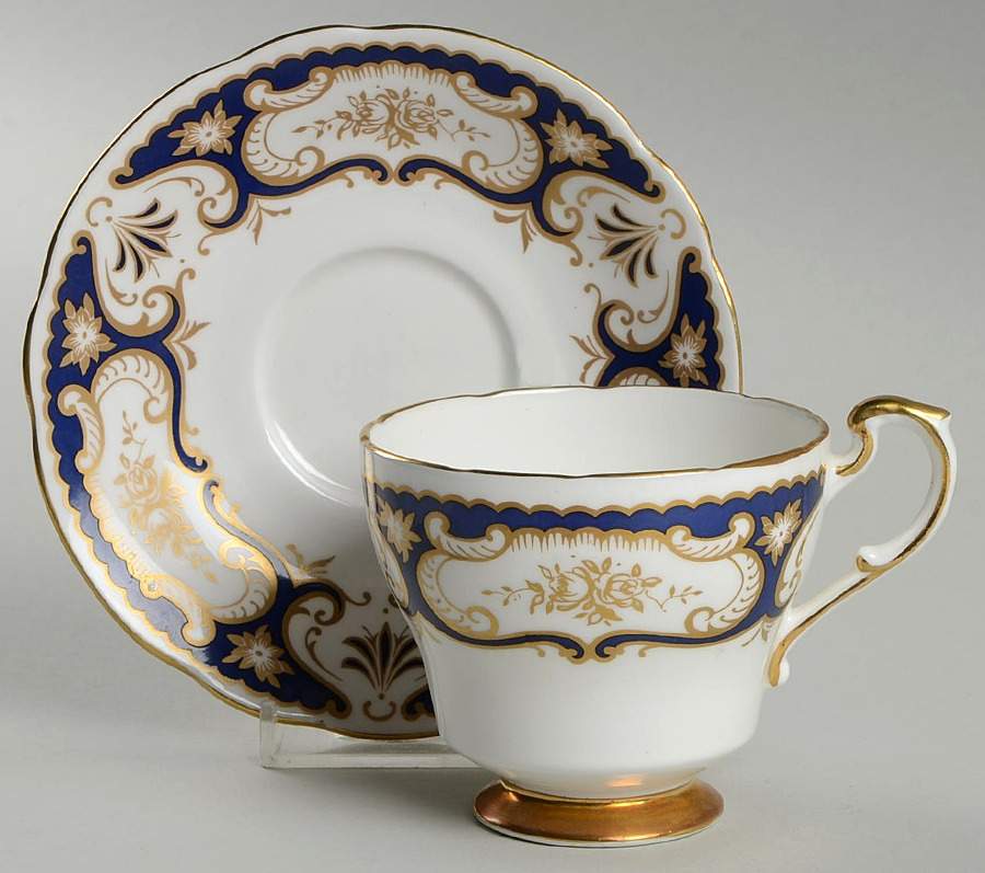 Venice Footed Cup & Saucer Set by Paragon-1