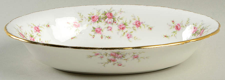 Victoriana Rose 9" Oval Vegetable Bowl by Paragon-1
