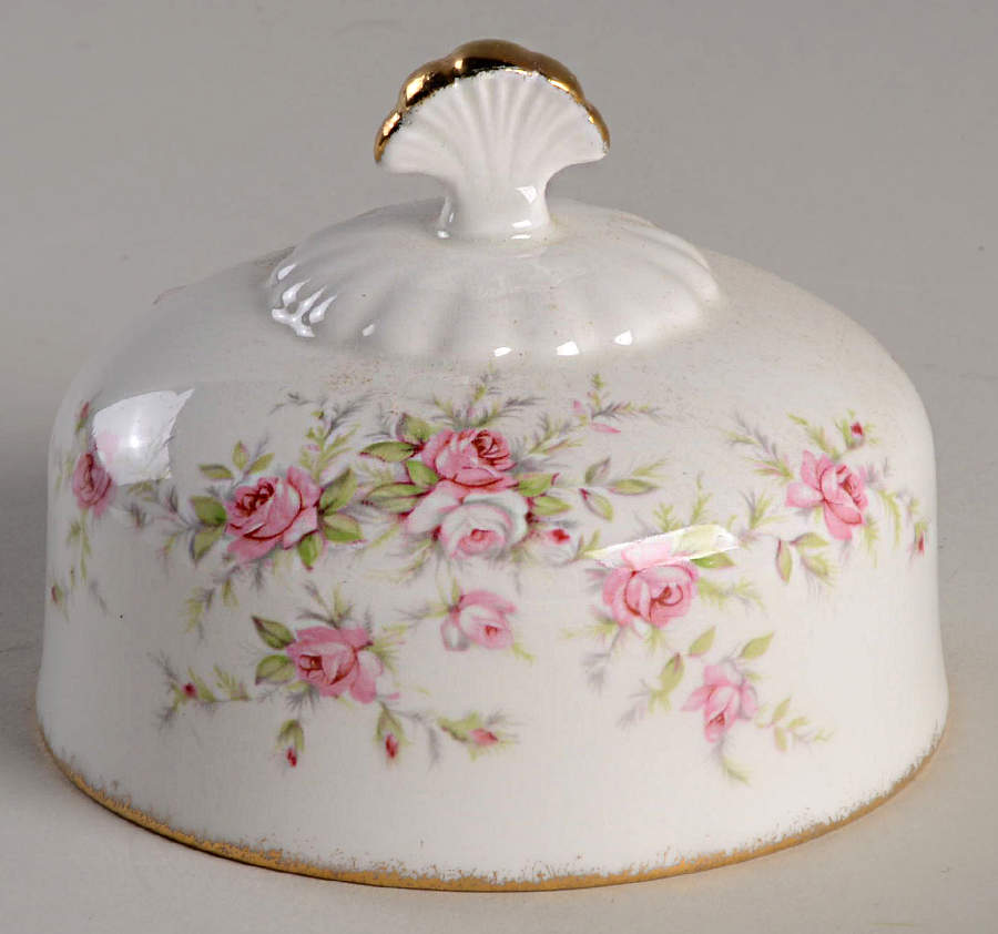Victoriana Rose Lid for Round Butter by Paragon-1