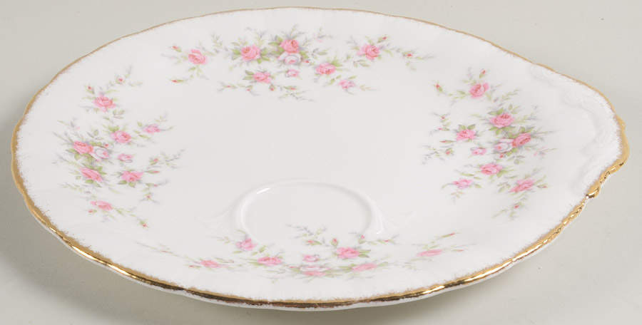 Victoriana Rose Snack Plate by Paragon-1