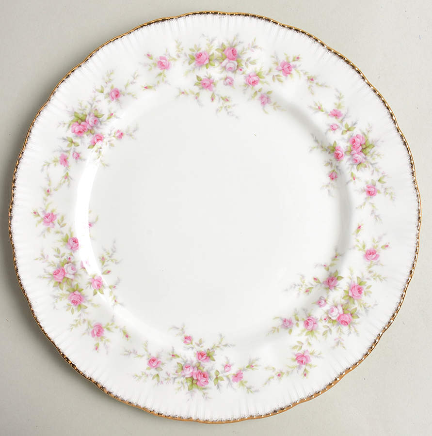 Victoriana Rose Dinner Plate by Paragon-1