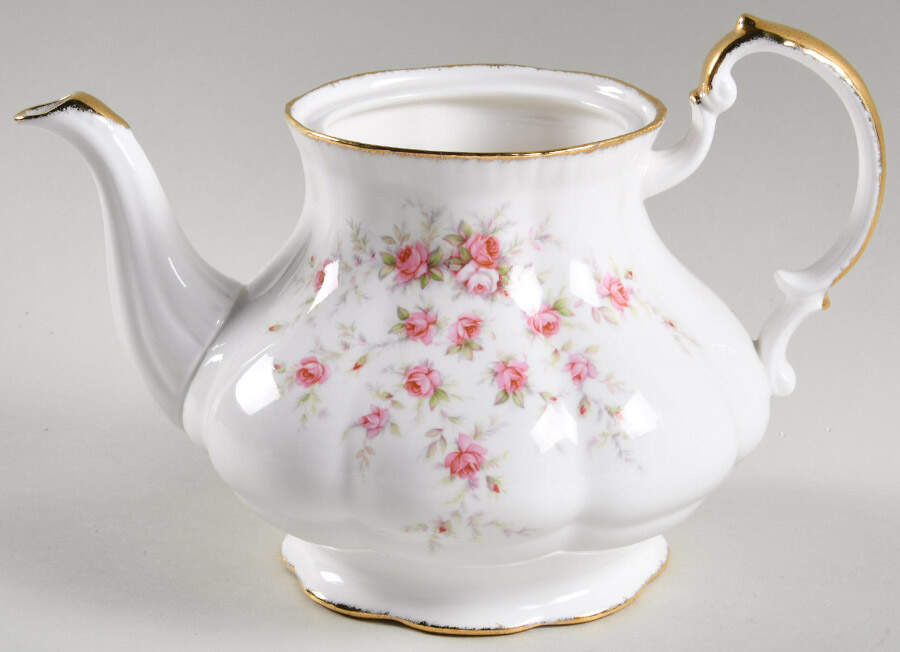 Victoriana Rose Teapot No Lid by Paragon-1