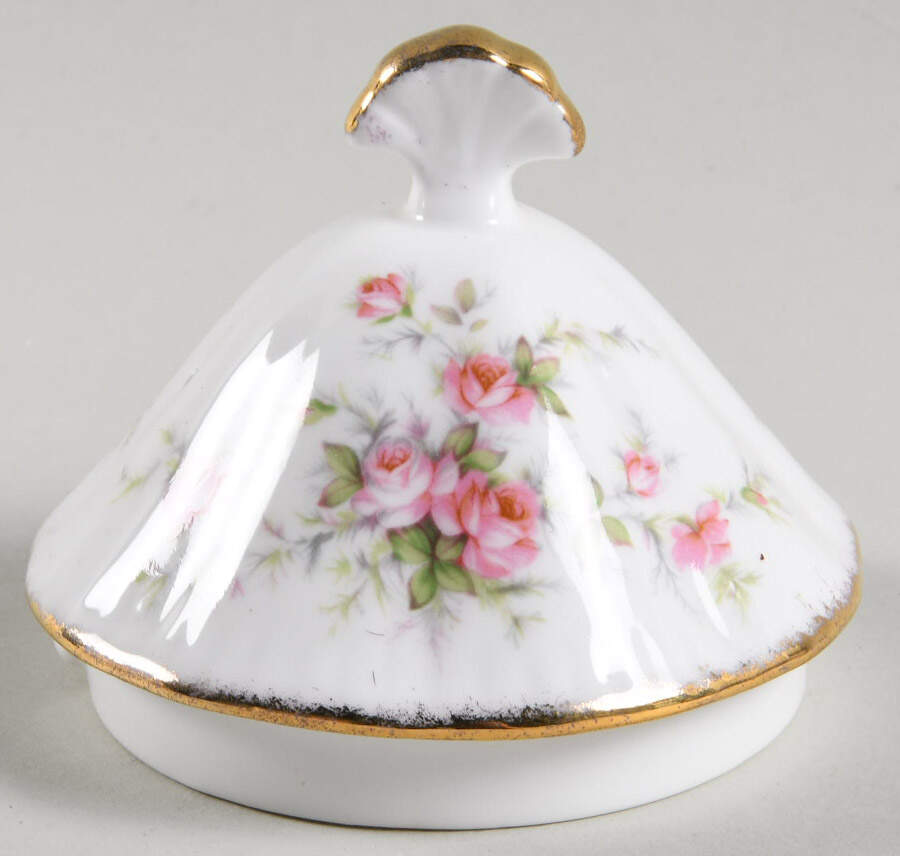 Victoriana Rose Lid for Teapot by Paragon-1