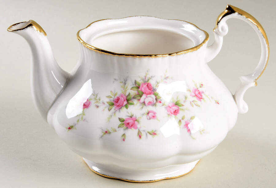 Victoriana Rose Mini Teapot No Lid by Paragon-1