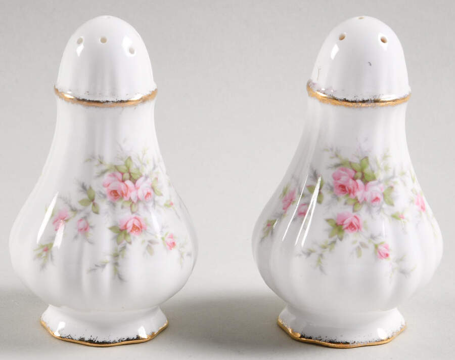 Victoriana Rose Salt & Pepper Set by Paragon-1