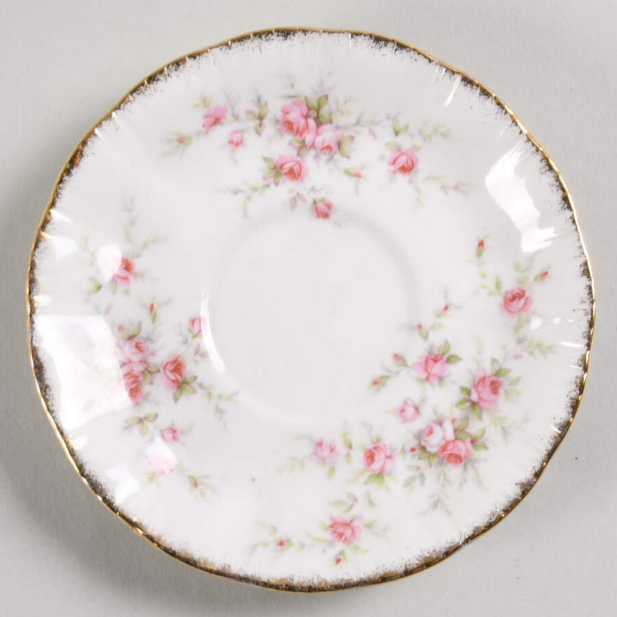 Victoriana Rose Saucer for Demitasse Cup by Paragon-1