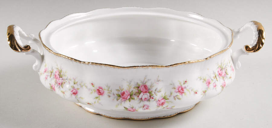 Victoriana Rose Round Vegetable No Lid by Paragon-1