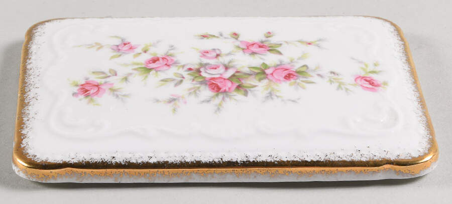 Victoriana Rose Lid for Cigarette Box by Paragon-1