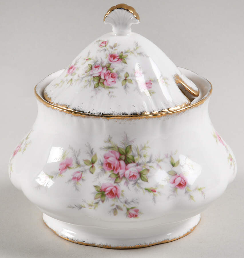 Victoriana Rose Jam/Jelly & Lid by Paragon-1