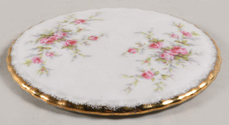 Victoriana Rose Lid for Round Box by Paragon-1