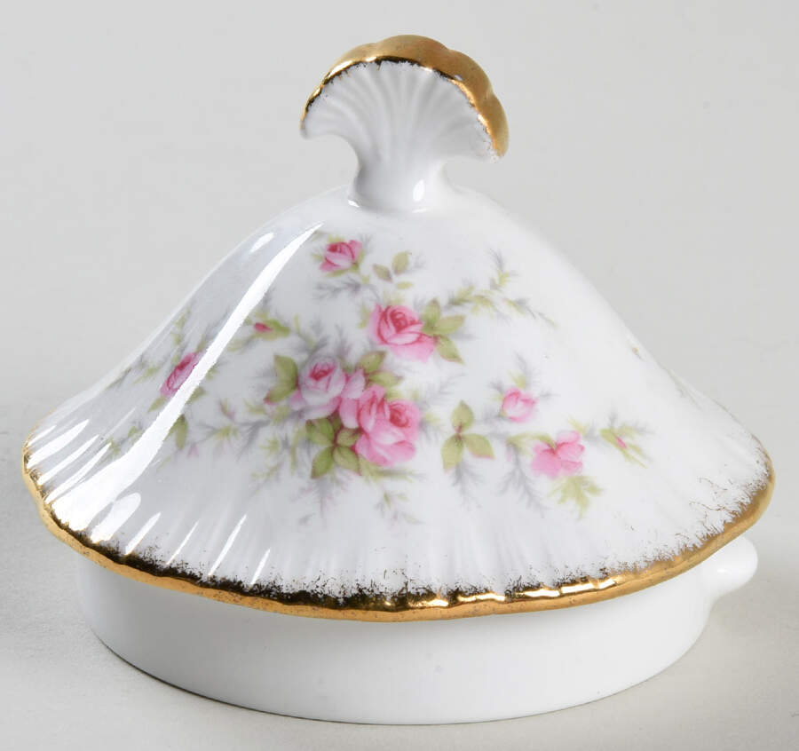 Victoriana Rose Lid for Mini Coffee Pot by Paragon-1