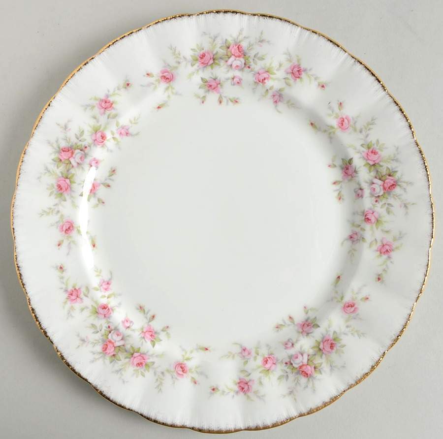 Victoriana Rose Dinner Plate by Paragon-1