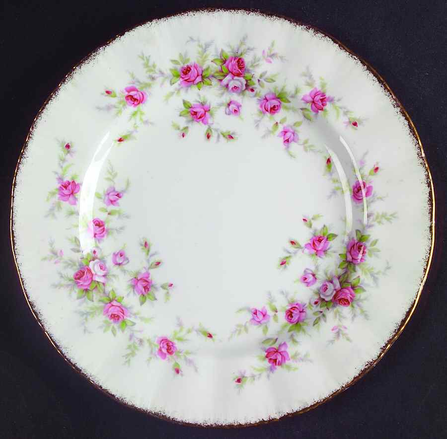 Victoriana Rose Dessert/Pie Plate by Paragon-1