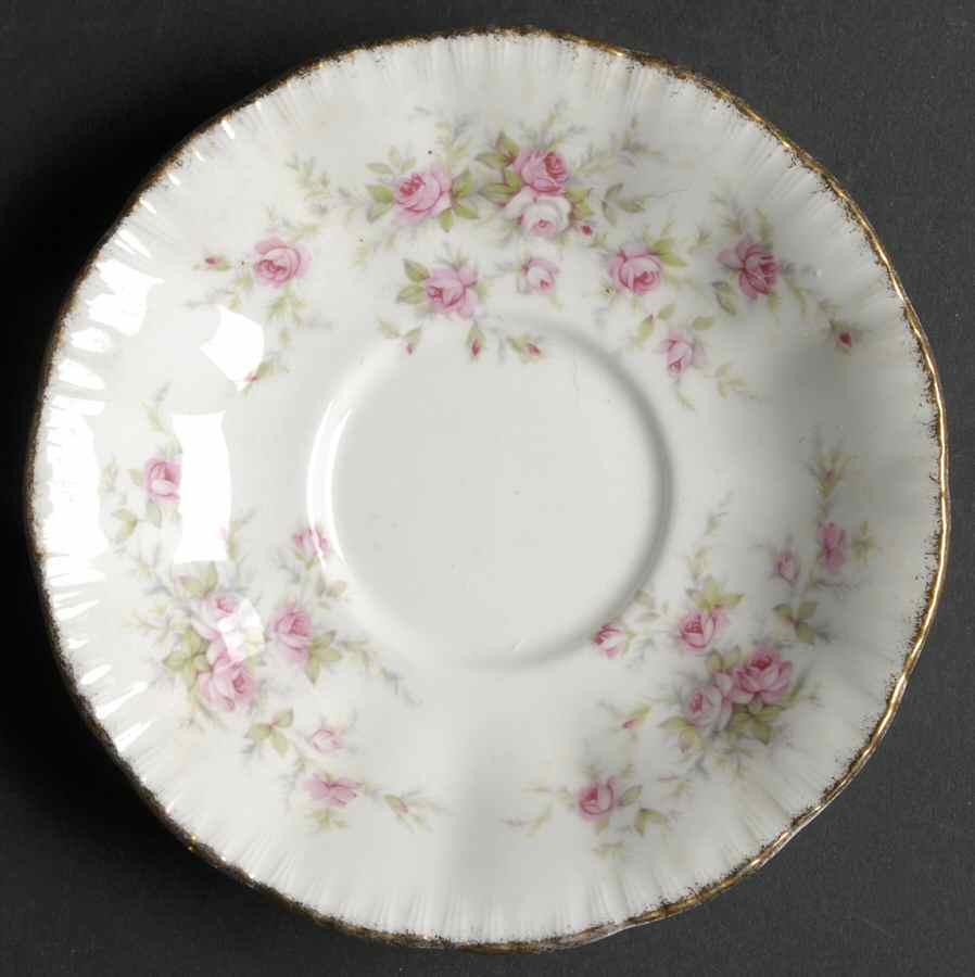 Victoriana Rose Saucer for Oversized Cup by Paragon-1