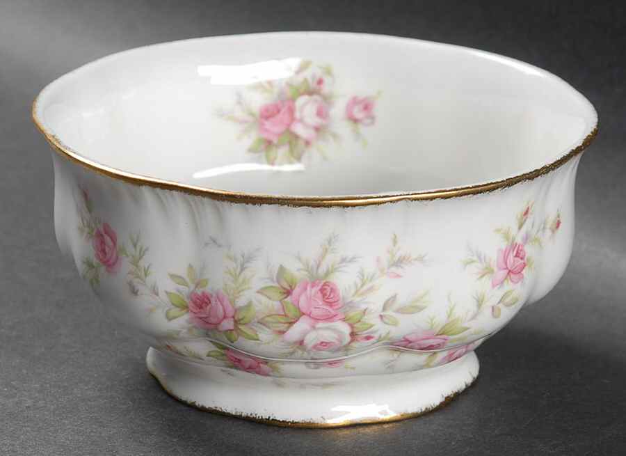 Victoriana Rose Open Sugar Bowl by Paragon-1