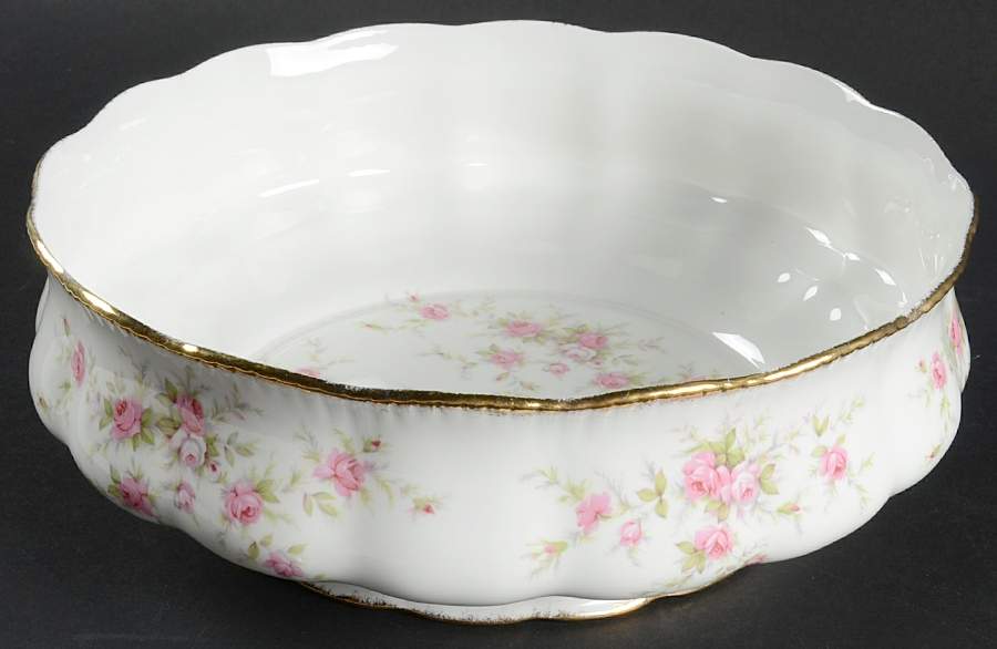 Victoriana Rose 8" Round Vegetable Bowl by Paragon-1
